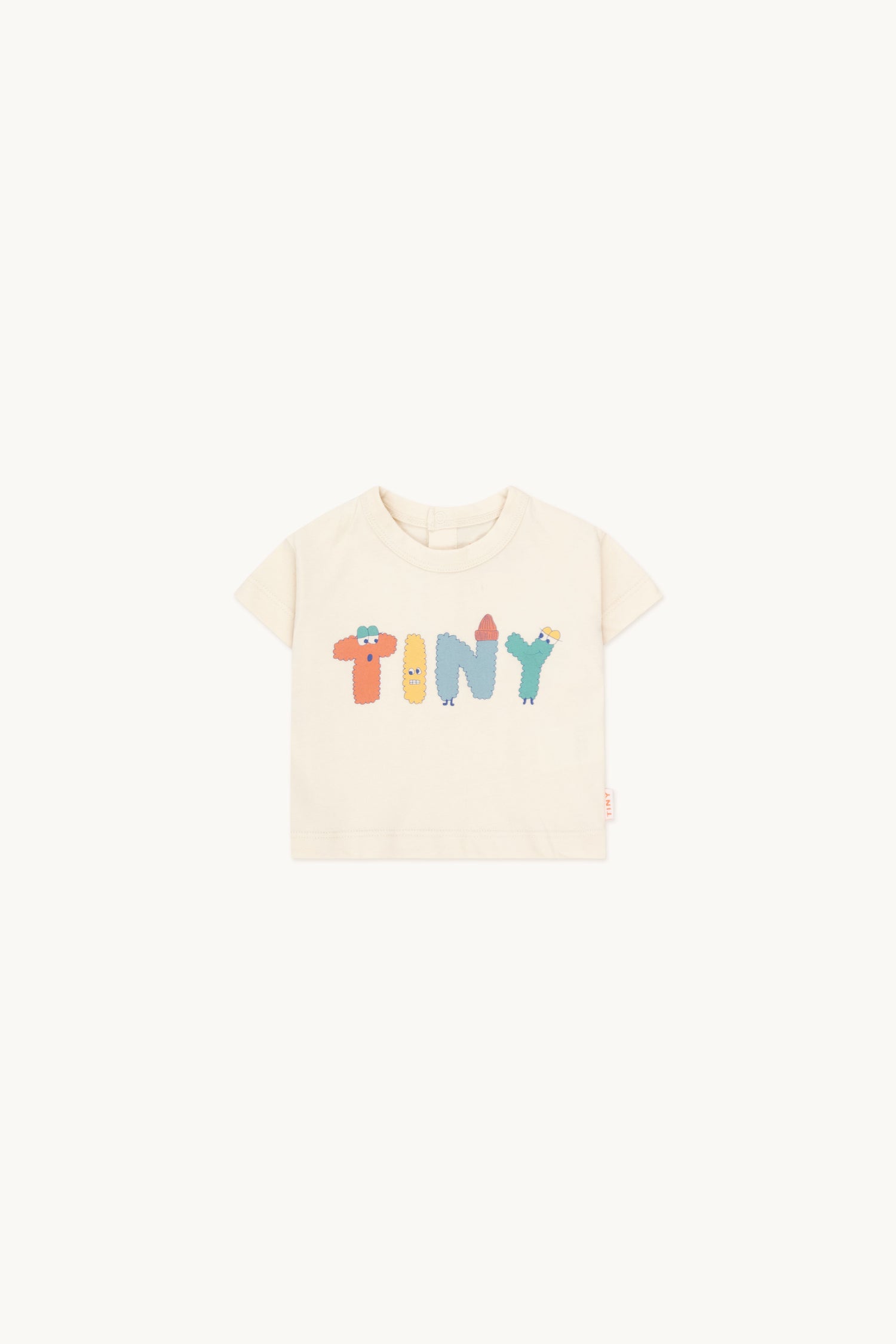 Tiny Cottons Tiny Performance Baby Tee - Vanilla