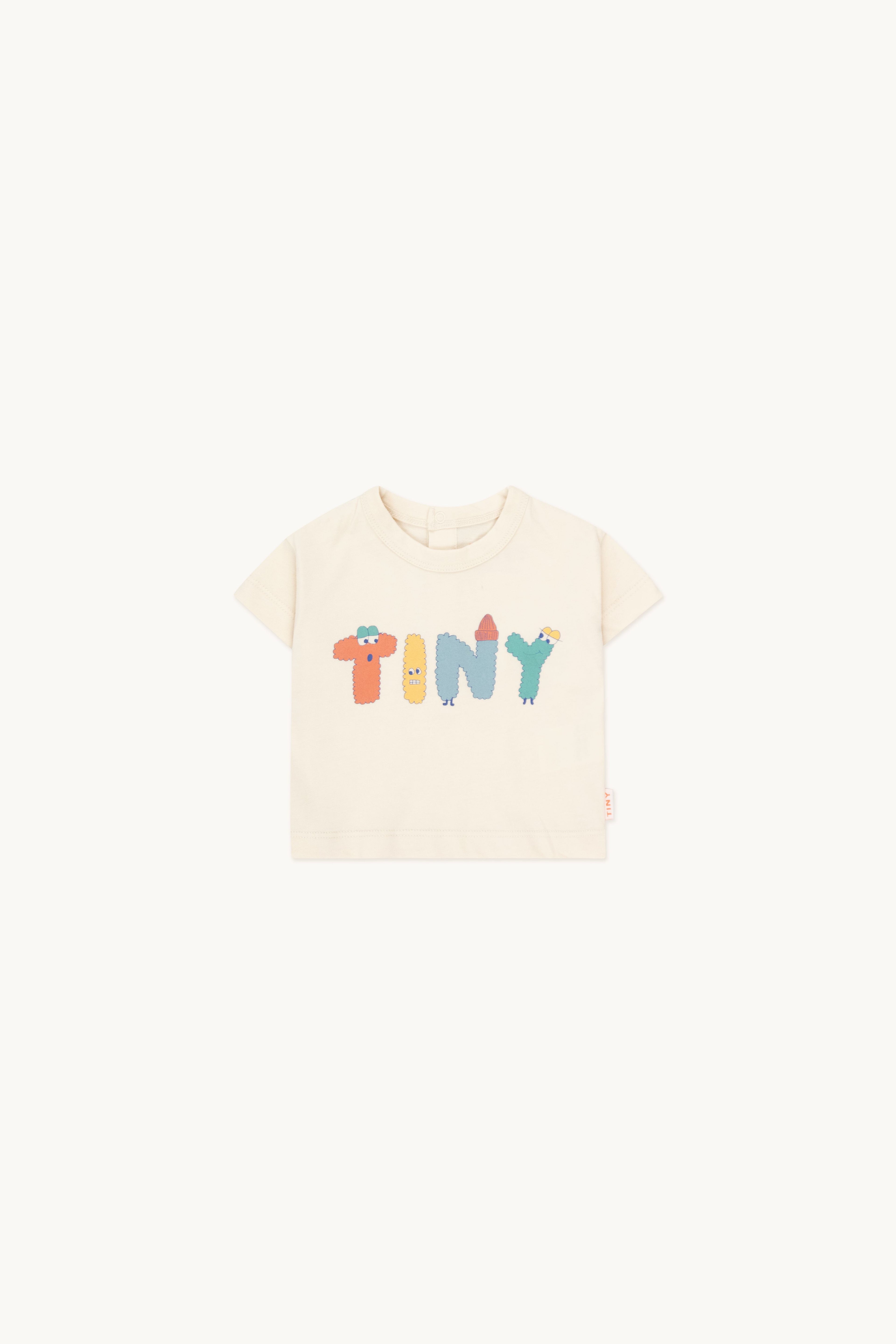 Tiny Cottons Tiny Performance Baby Tee - Vanilla