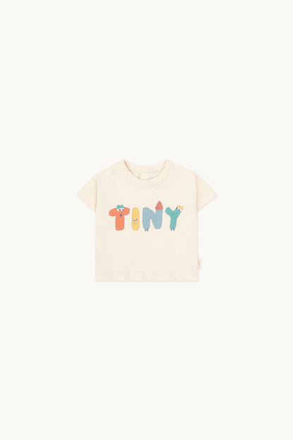 Tiny Cottons Tiny Performance Baby Tee - Vanilla