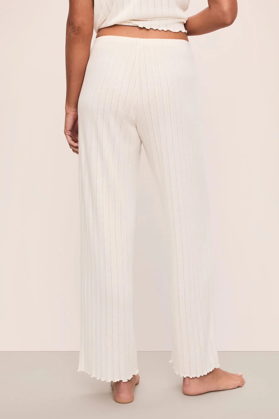 Eberjey Pointelle Pant - Ivory