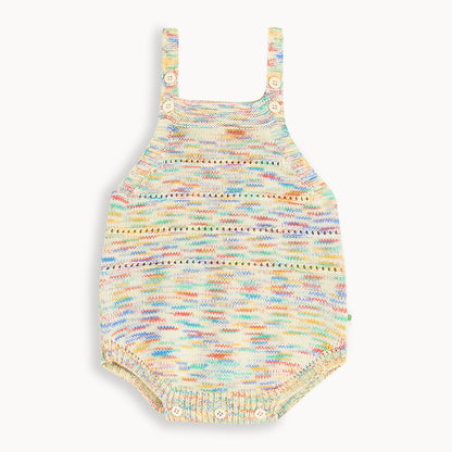 Bonnie Mob Magic Space Dye Romper - Rainbow