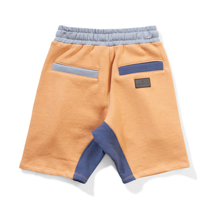 Munster Kids Allsports Shorts - LT Mustard/Blue