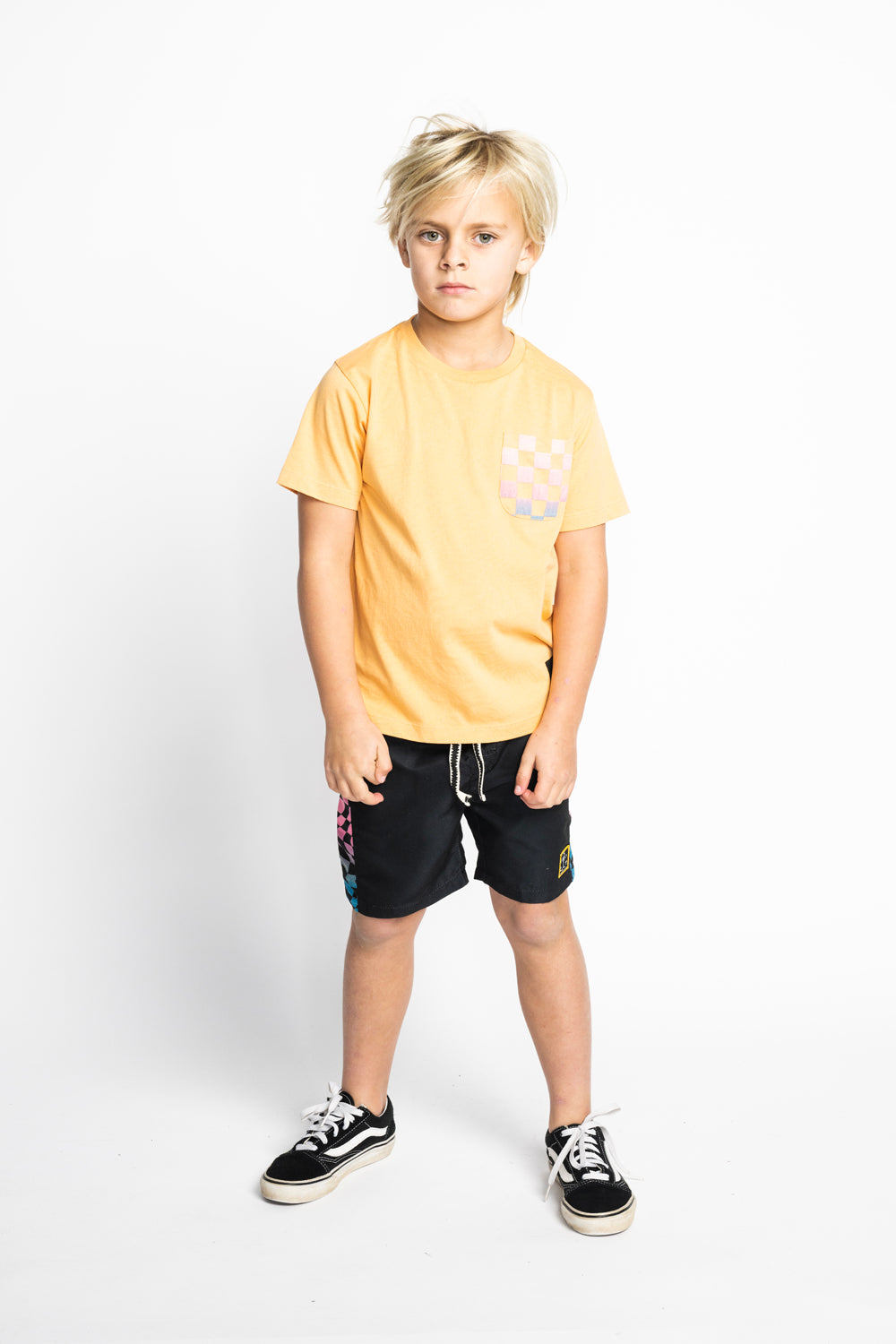 Munster Kids Flagside Board short - Black