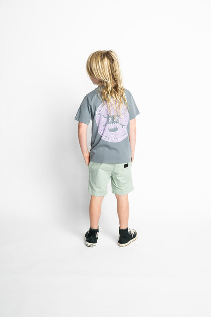 Munster Kids Stones Short Sleeve Tee - Mid Blue