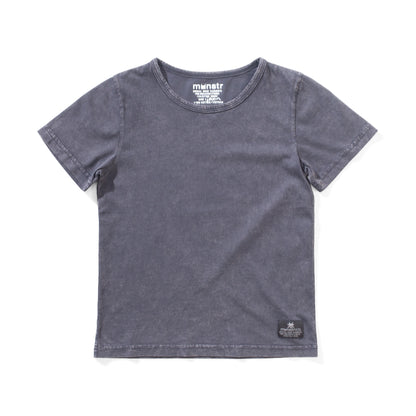 Munster Kids Munisikke 3 Tee - Mineral Black