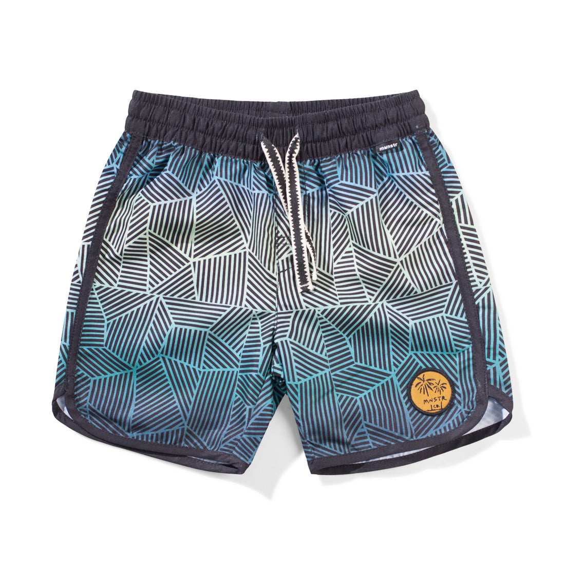 Munster Kids Wavebuoys Bshort - Teal Stripe