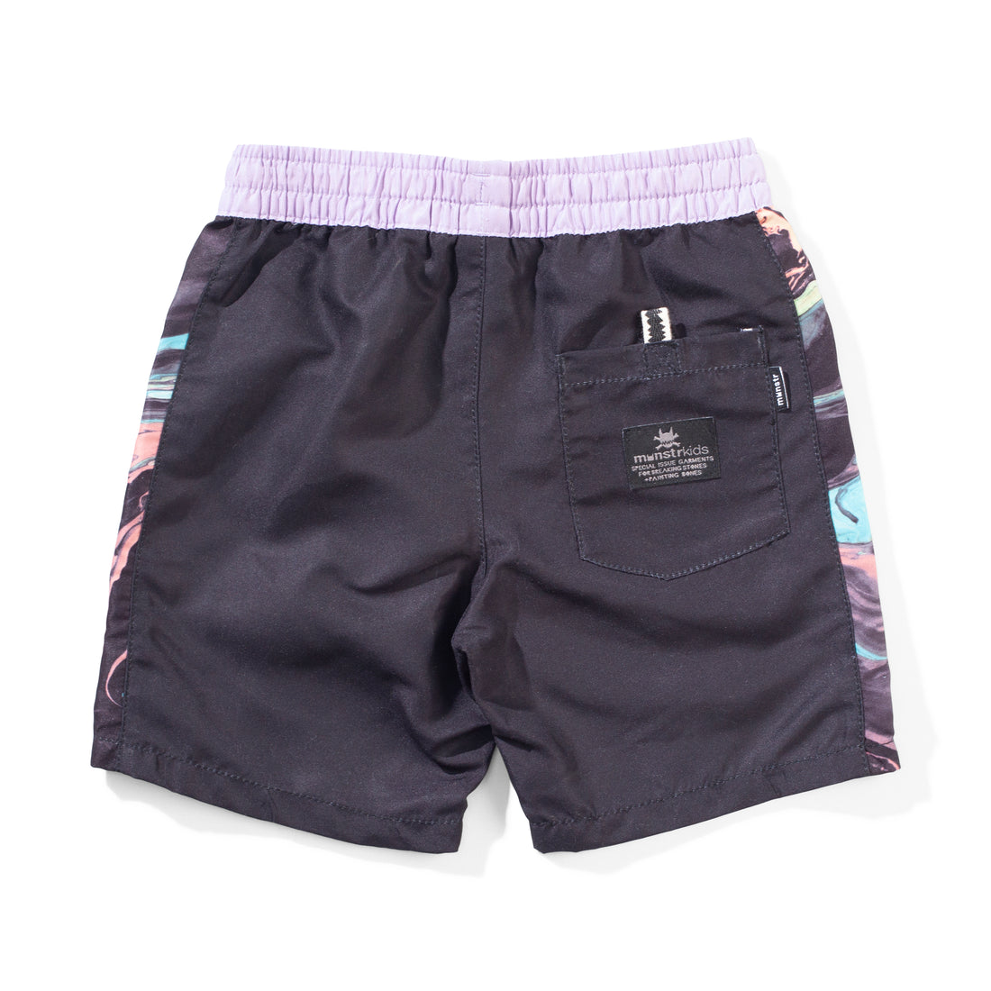 Munster Kids Sideink Bshort - Black