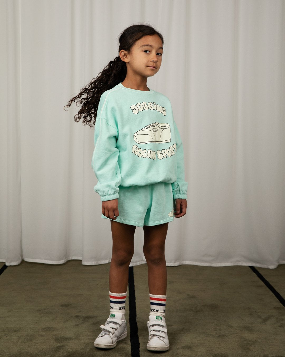 Mini Rodini Jogging Sweatshirt - Green