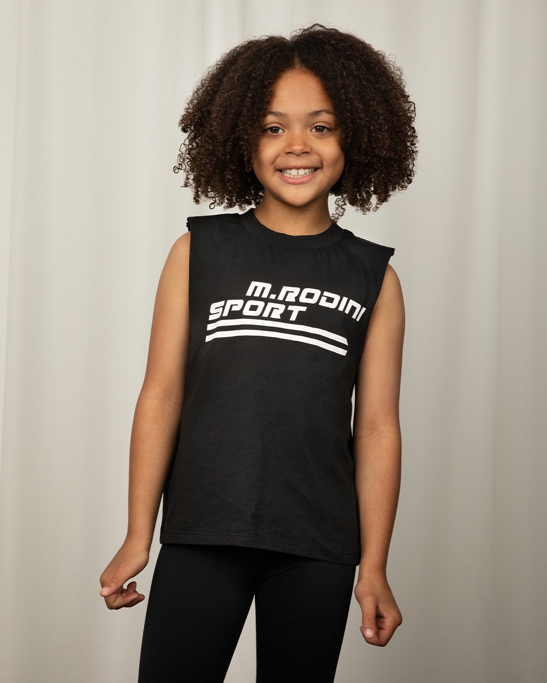 Mini Rodini Sport Tank - Black