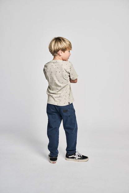 Munster Kids Rugged Pant - Washed Dark Denim