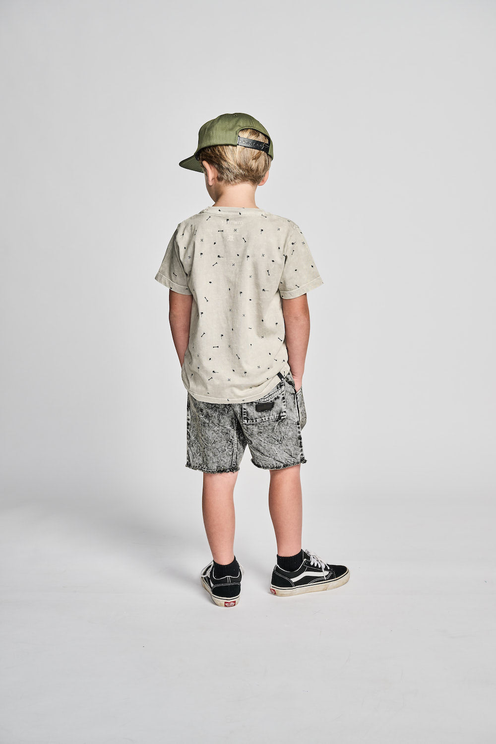 Munster Kids Acidrain Short - Acid Black