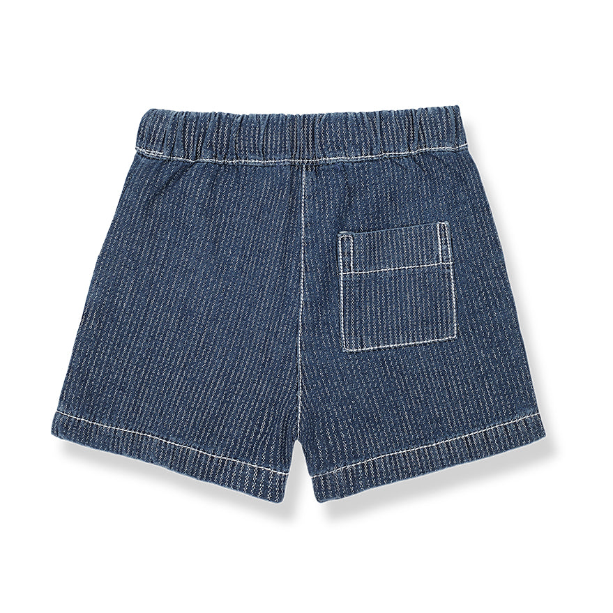 1+ in the Family Nathan Bermuda Shorts - Denim