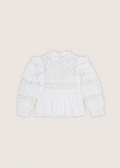 The New Society Naya Blouse - Off White