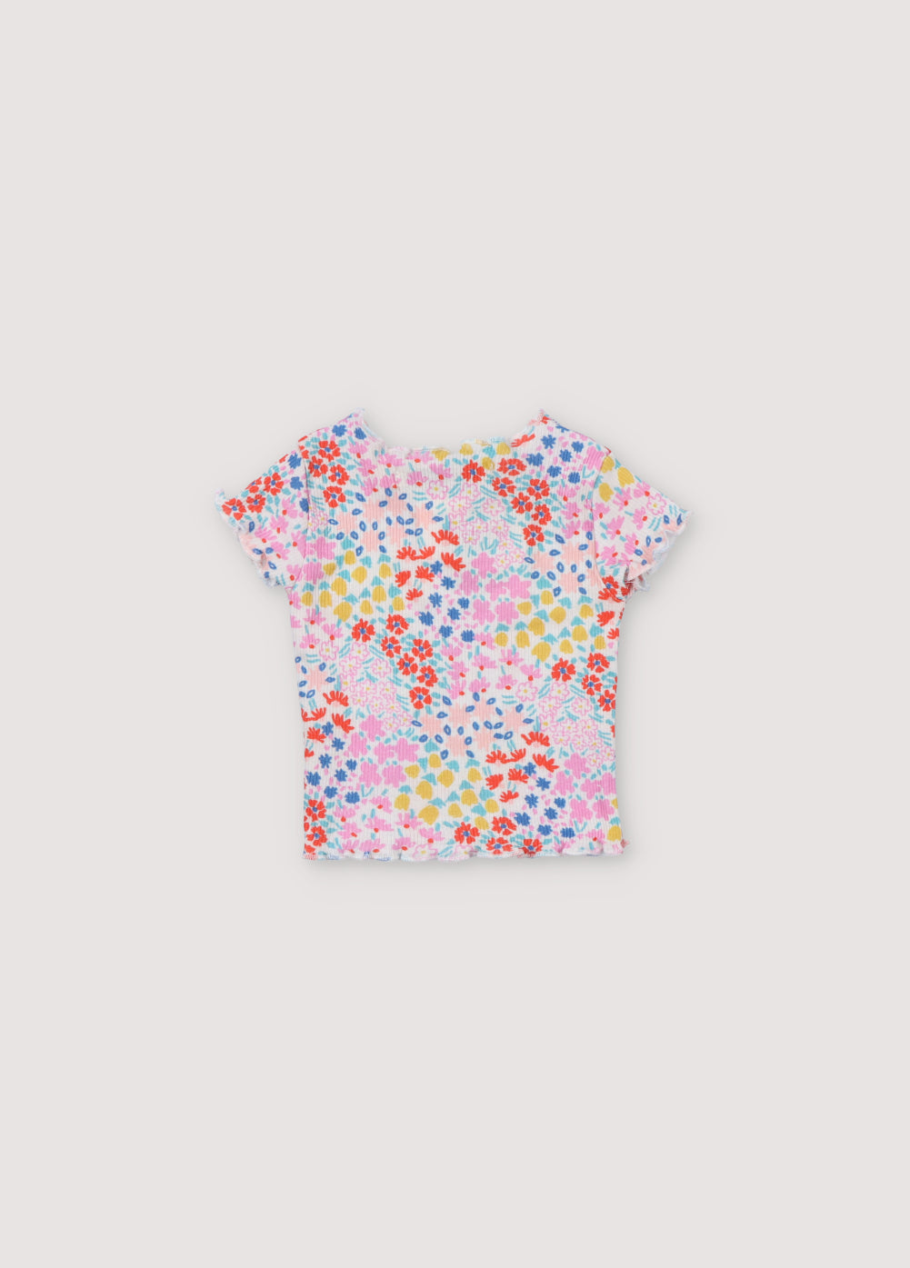 The New Society Nicolette Baby Tee - Anemone Print