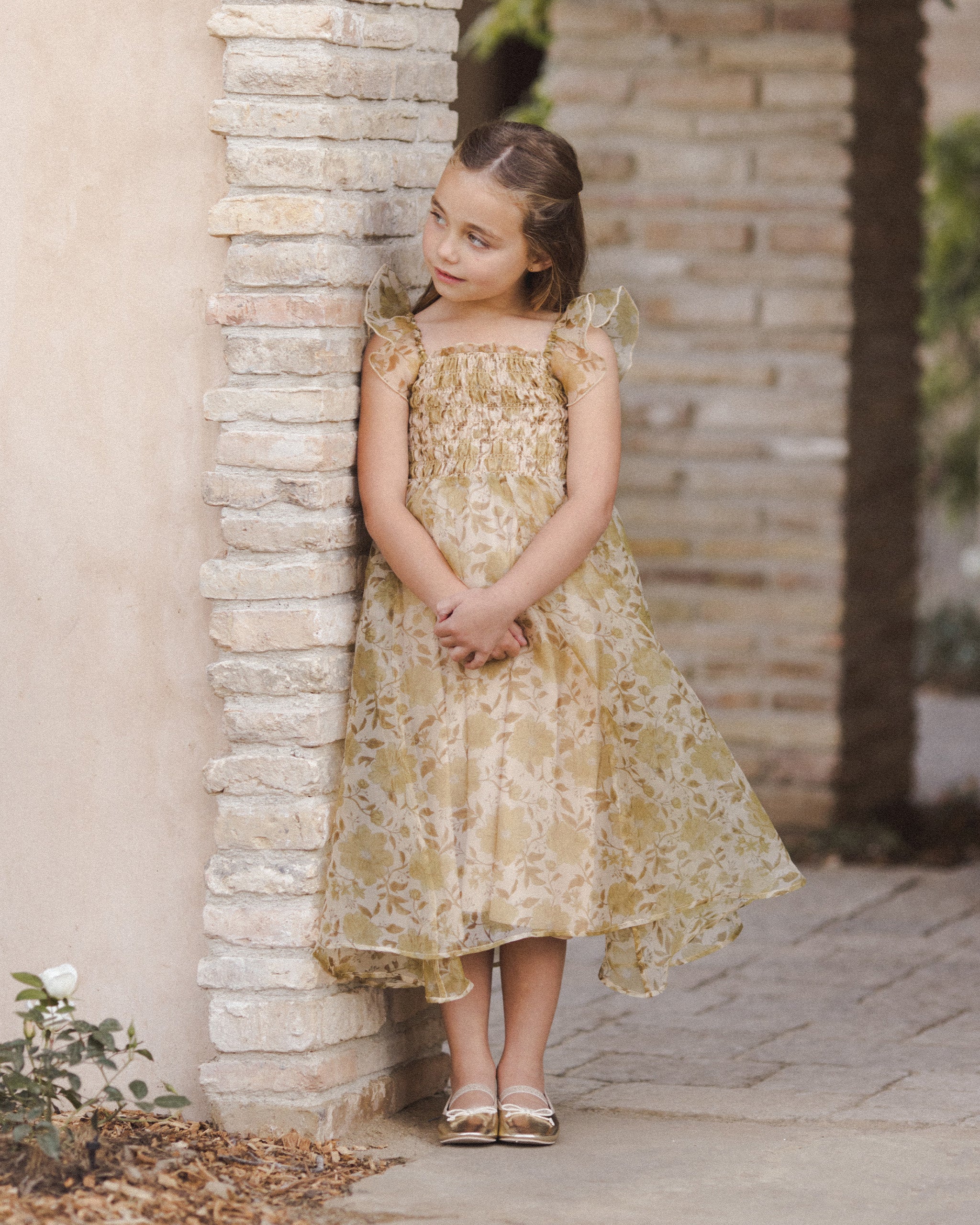 Noralee Dolly Dress - Golden Garden