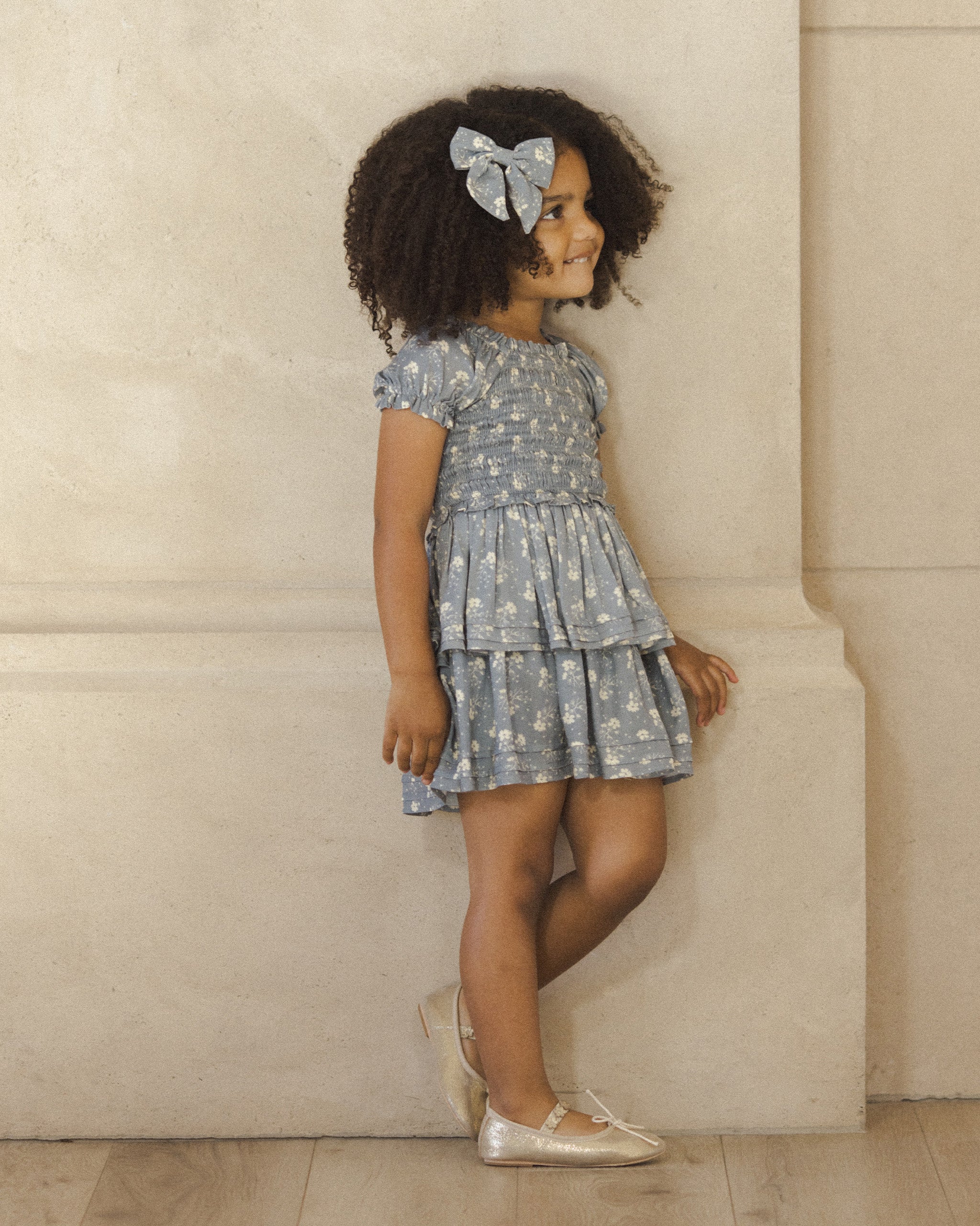 Noralee Cosette Dress - Blue Ditsy