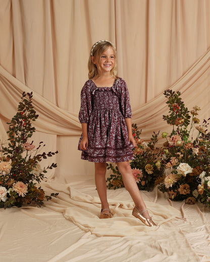 Noralee Elodie Dress - Winter Vines