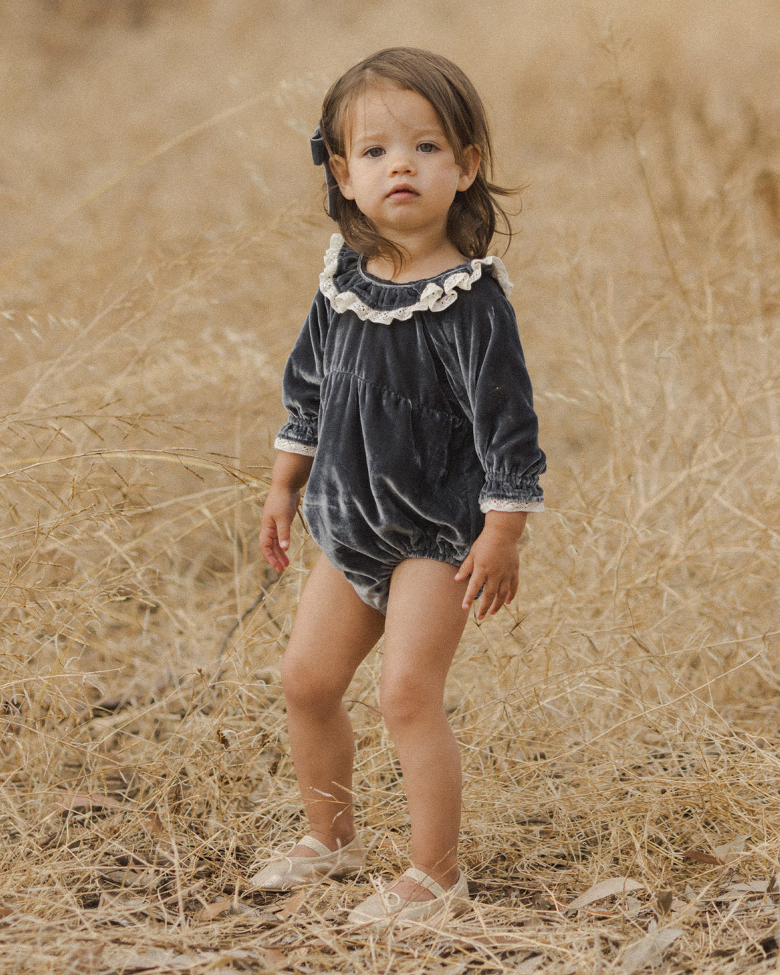 Noralee Adeline Romper - Midnight