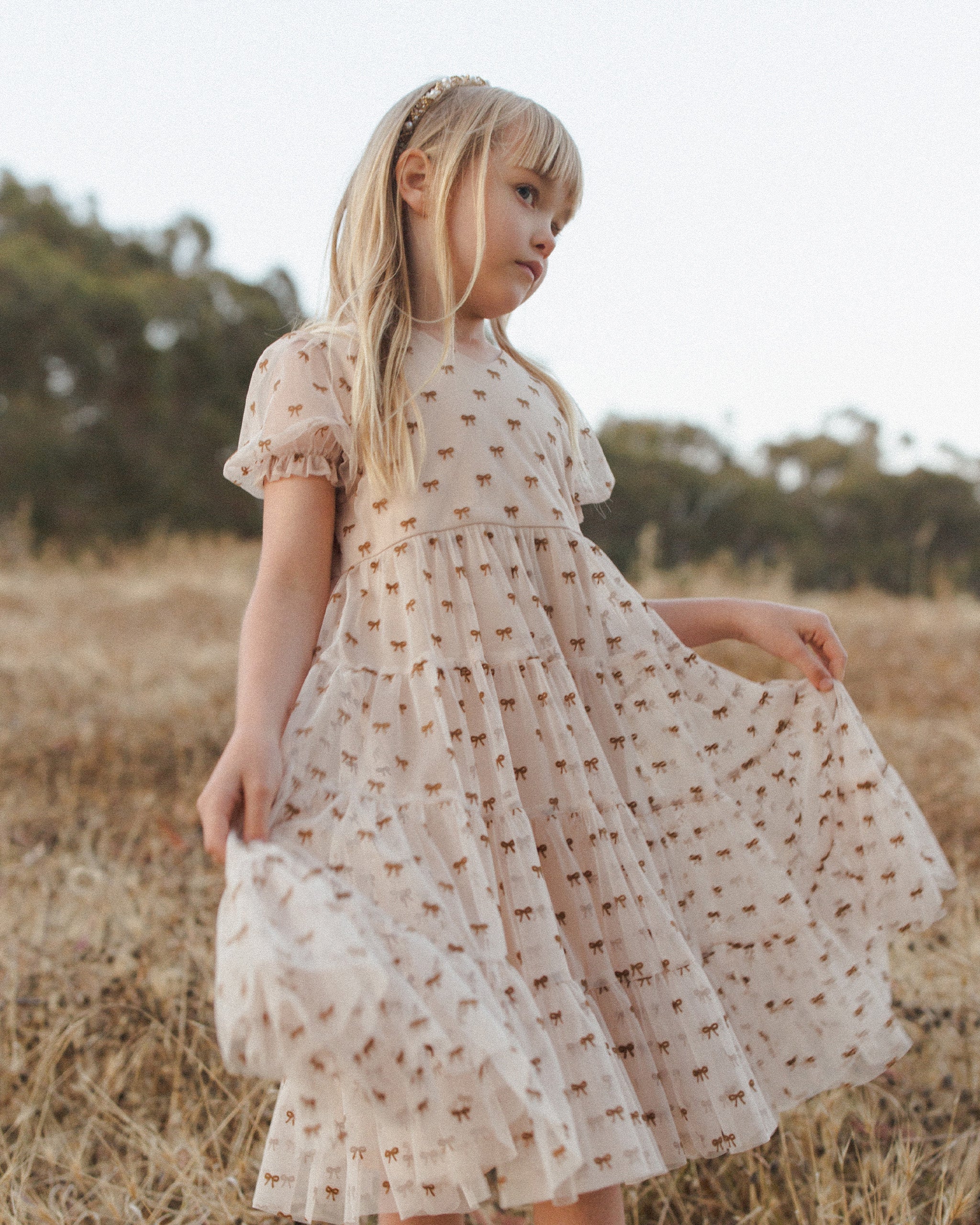 Noralee Dottie Dress - Antique