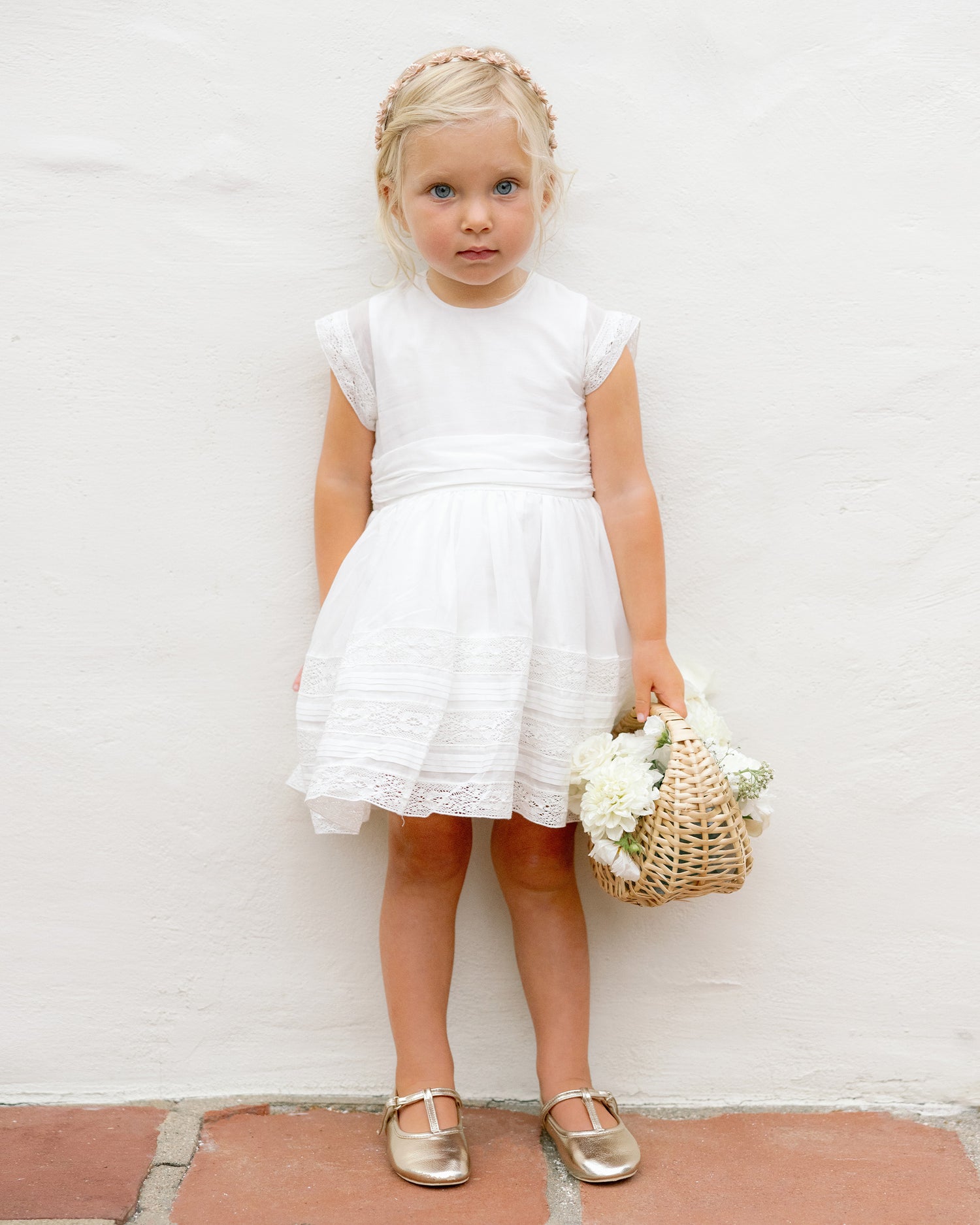 Noralee Dahlia Dress - White