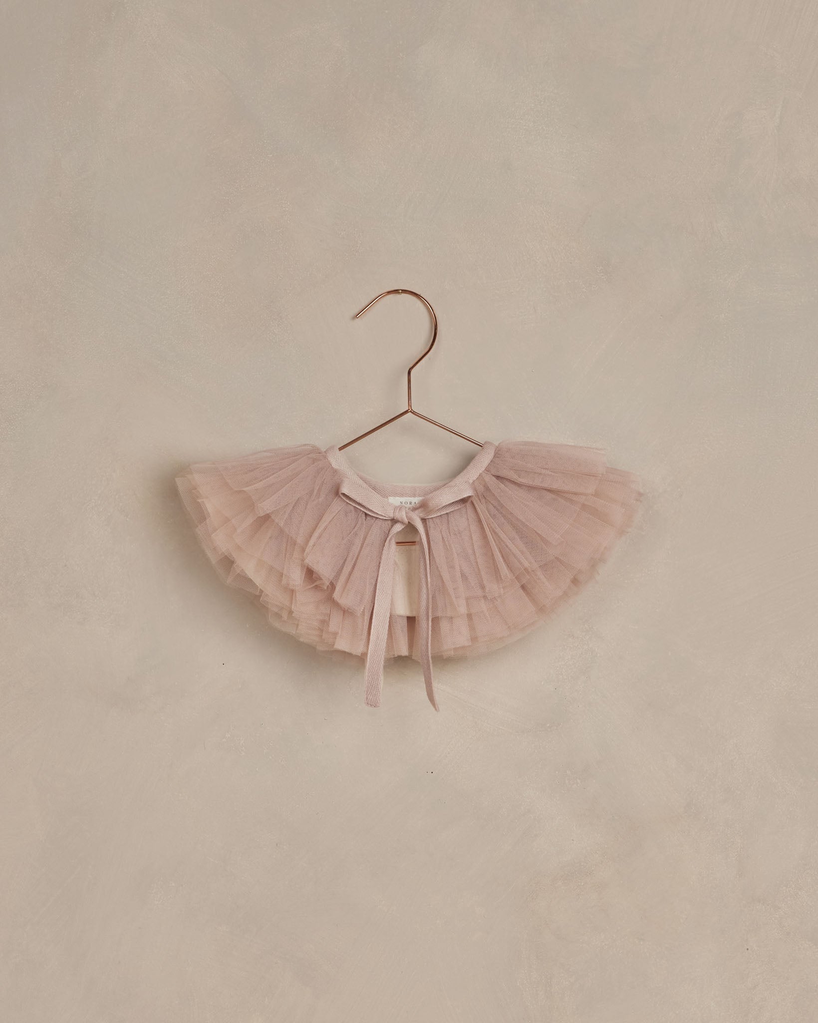 Noralee Ruffle Tulle Collar - Rose