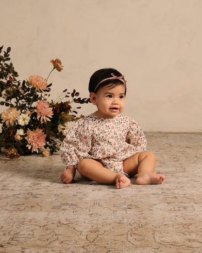 Noralee Luna Romper - Poppy Bloom