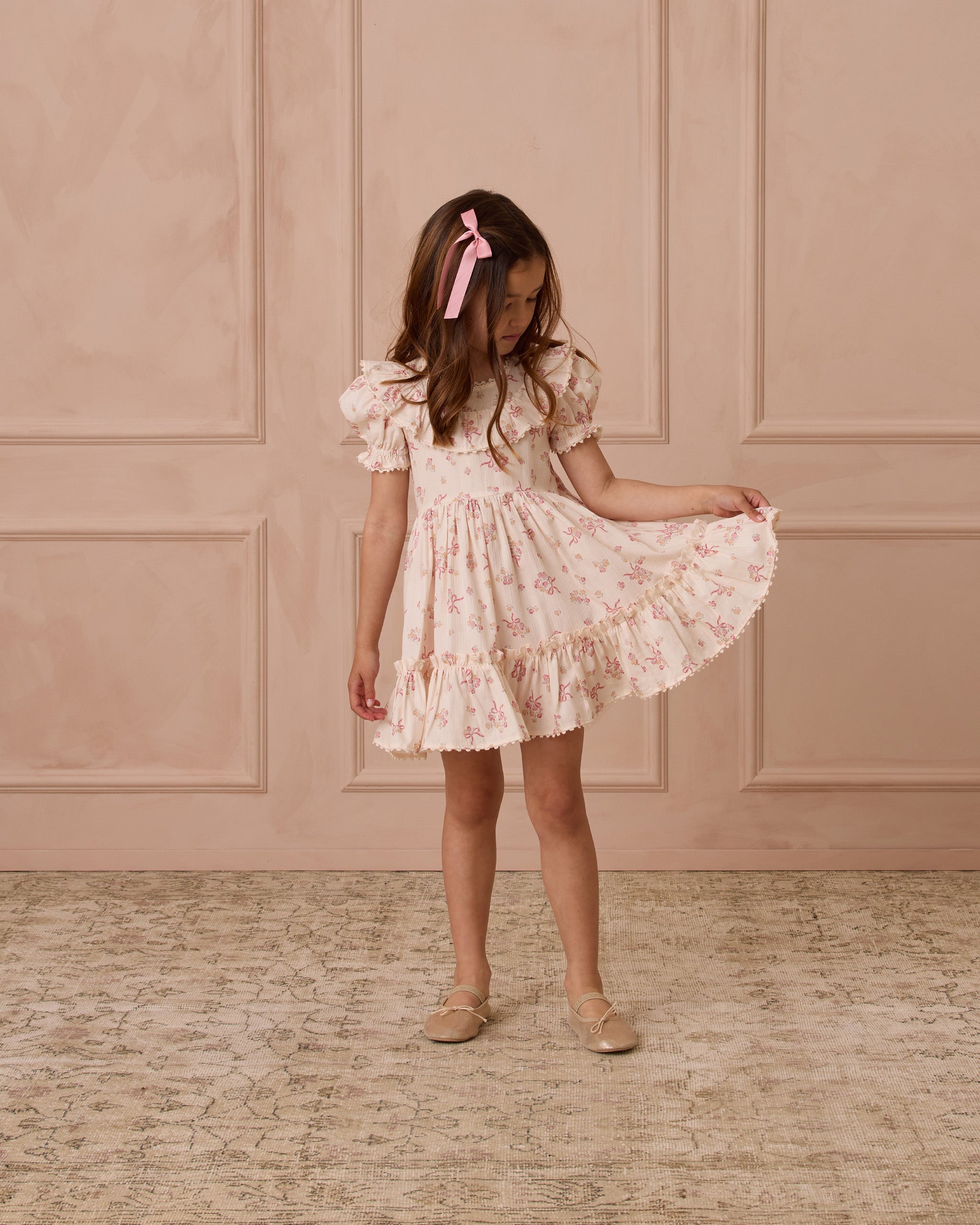 Noralee Eva Dress - Bow Ditsy