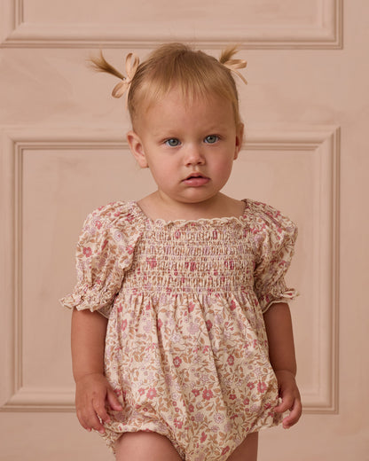 Noralee Hazel Romper - Blush Garden