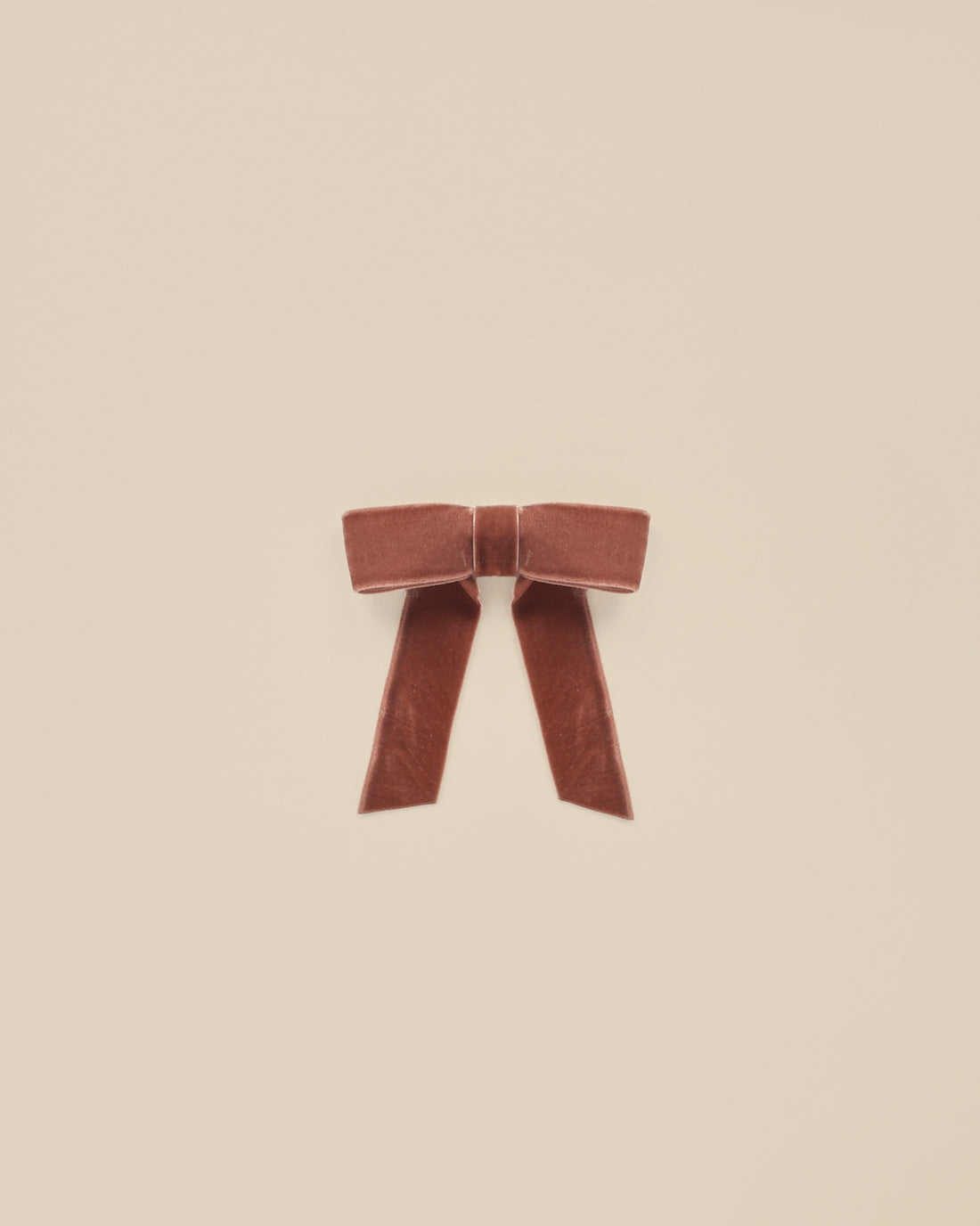 Noralee Velvet Bow - Poppy