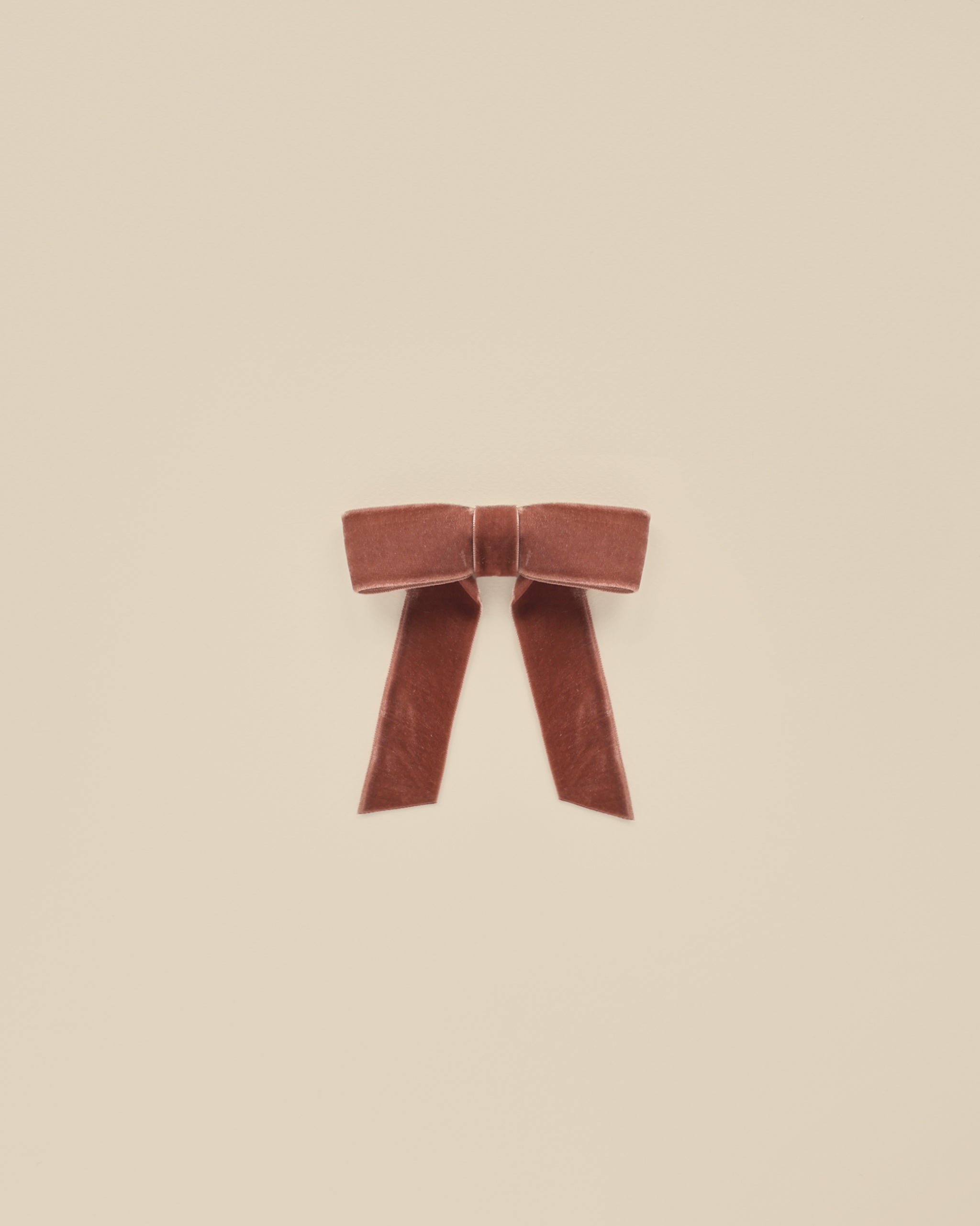 Noralee Velvet Bow - Poppy