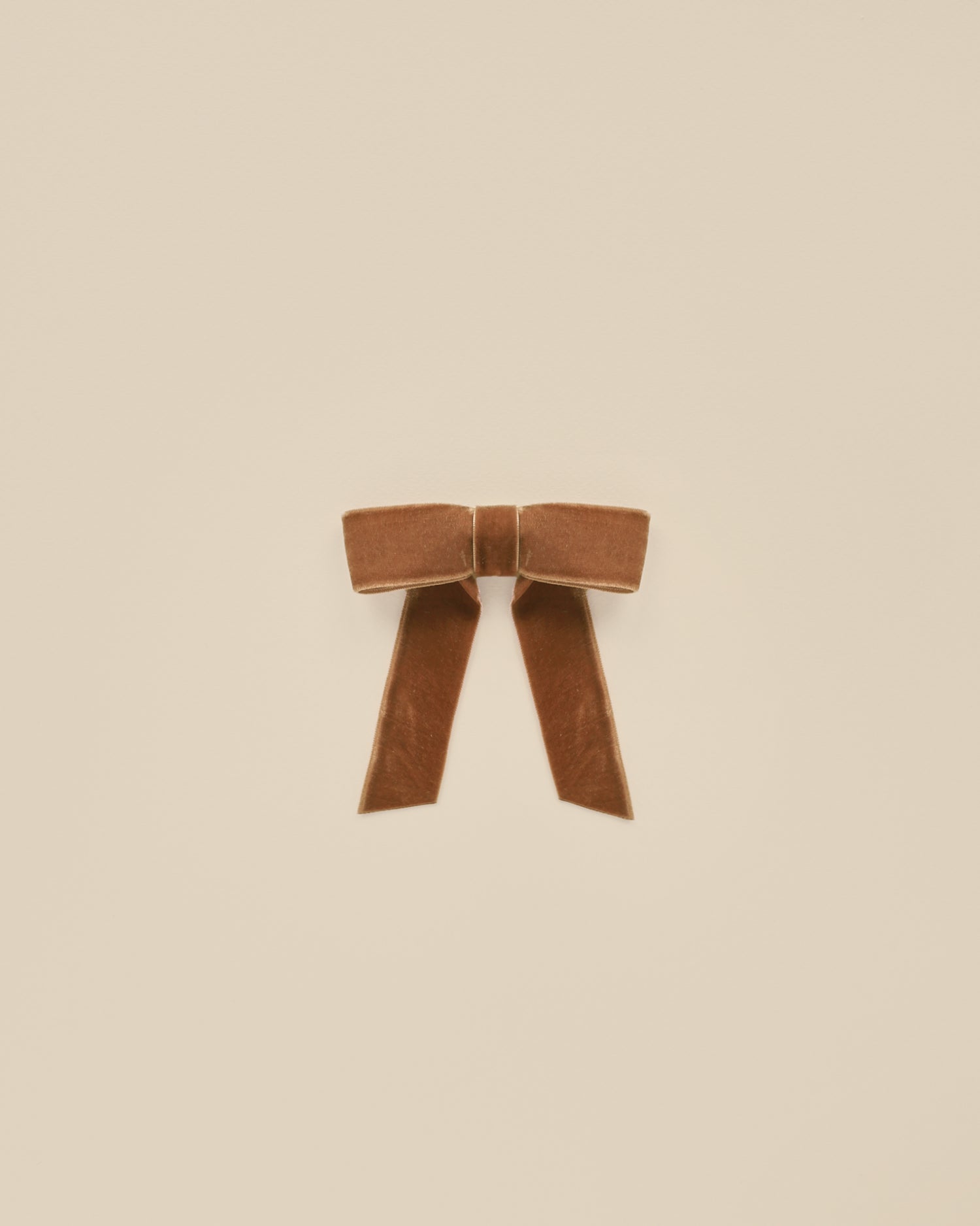 Noralee Velvet Bow - Copper