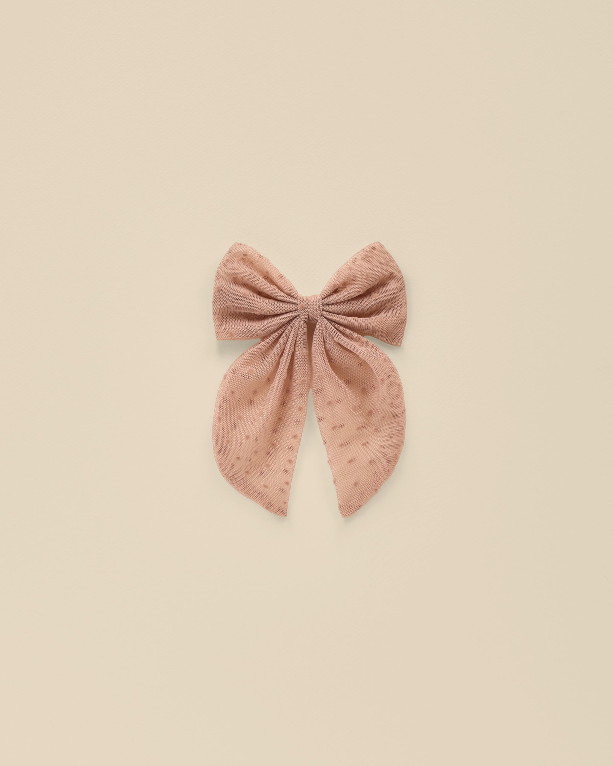 Noralee Oversized Bow - Dusty Rose