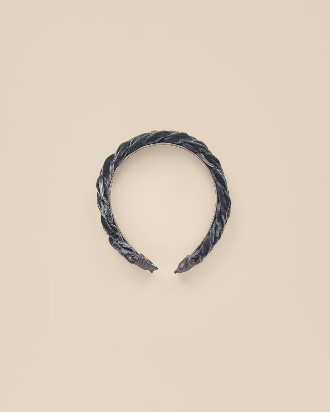 Noralee Velvet Braidded Headband - Midnight