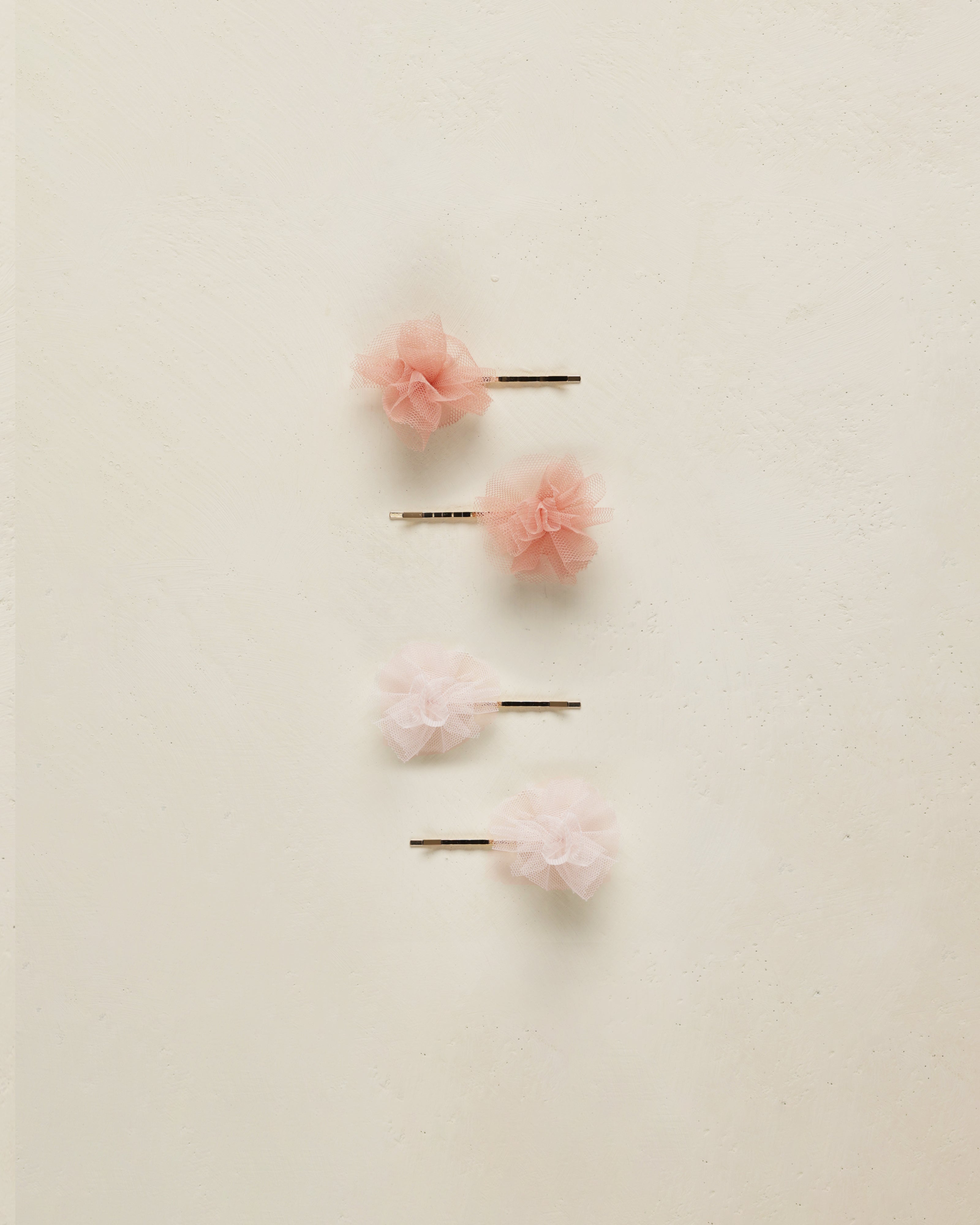 Noralee Pom Pom Pins - Blush, Lipstick