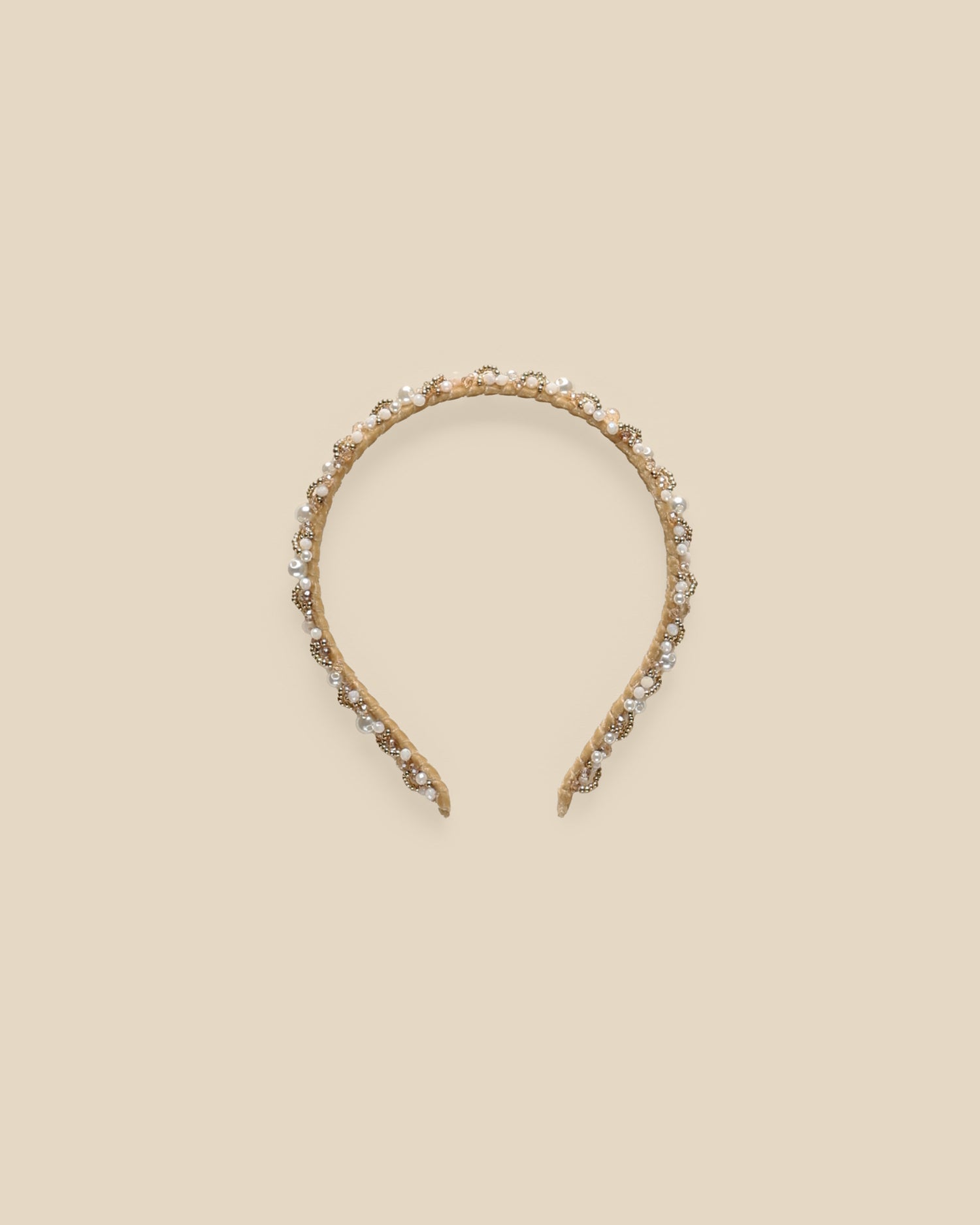 Noralee Pearl Headband - Ivory