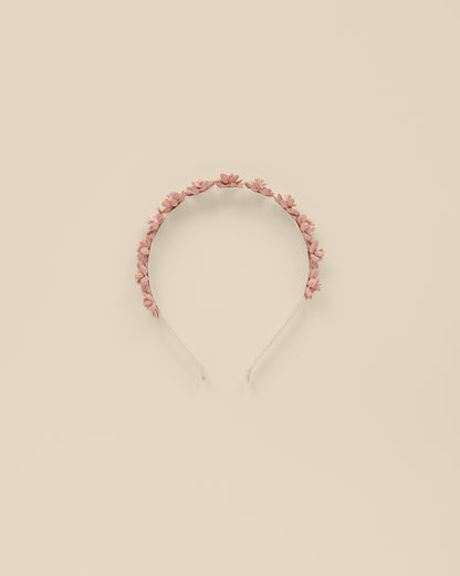 Noralee Floral Headband - Dusty Rose