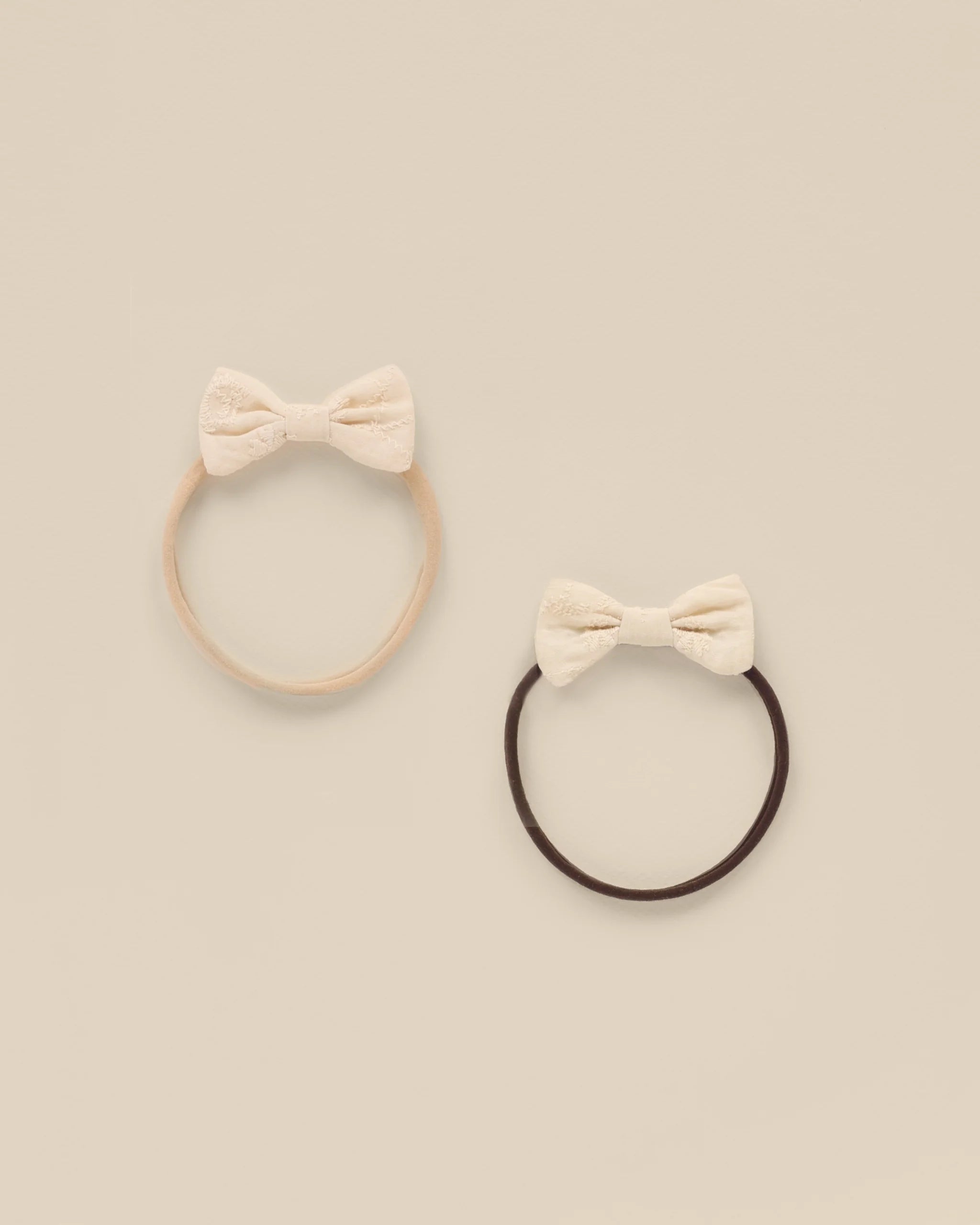 Noralee Little Bow Headband - Natural