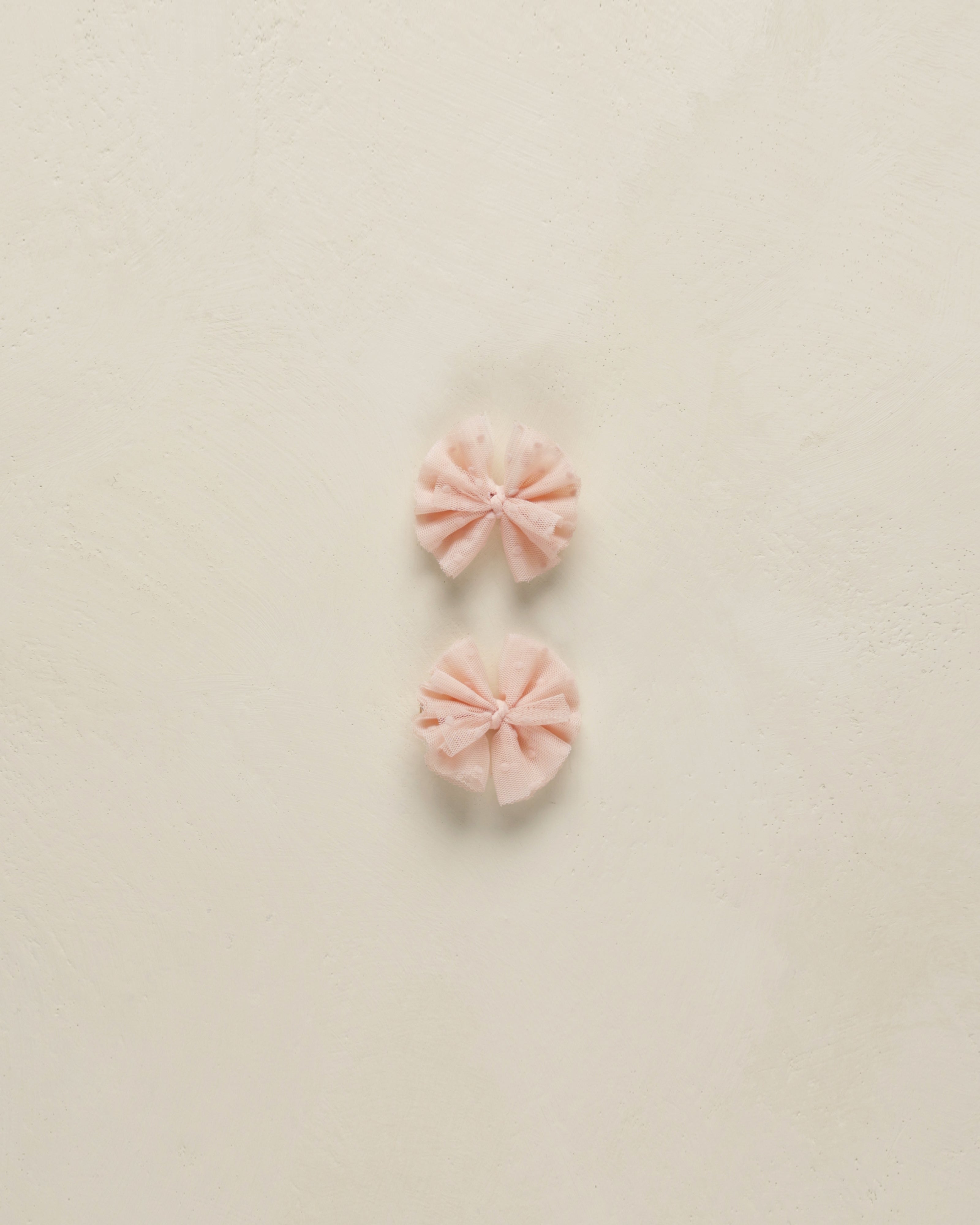 Noralee Flutter Tulle Clips - Blush