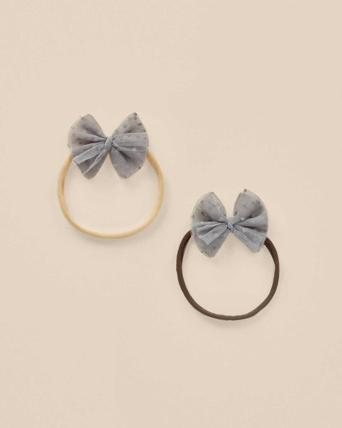 Noralee Flutter Tulle Headband - Vintage Blue