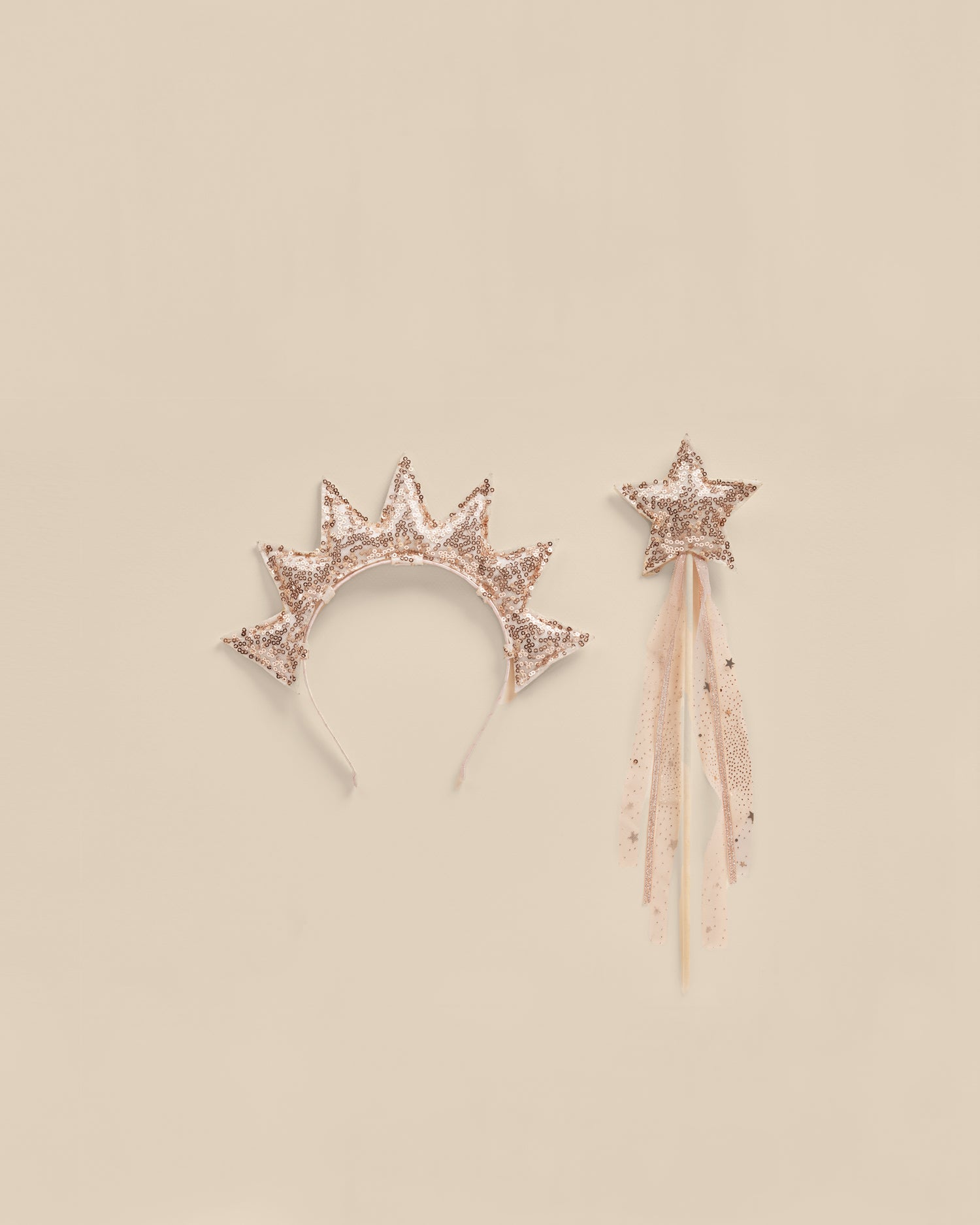 Noralee Sun Crown &amp; Wand - Dusty Rose