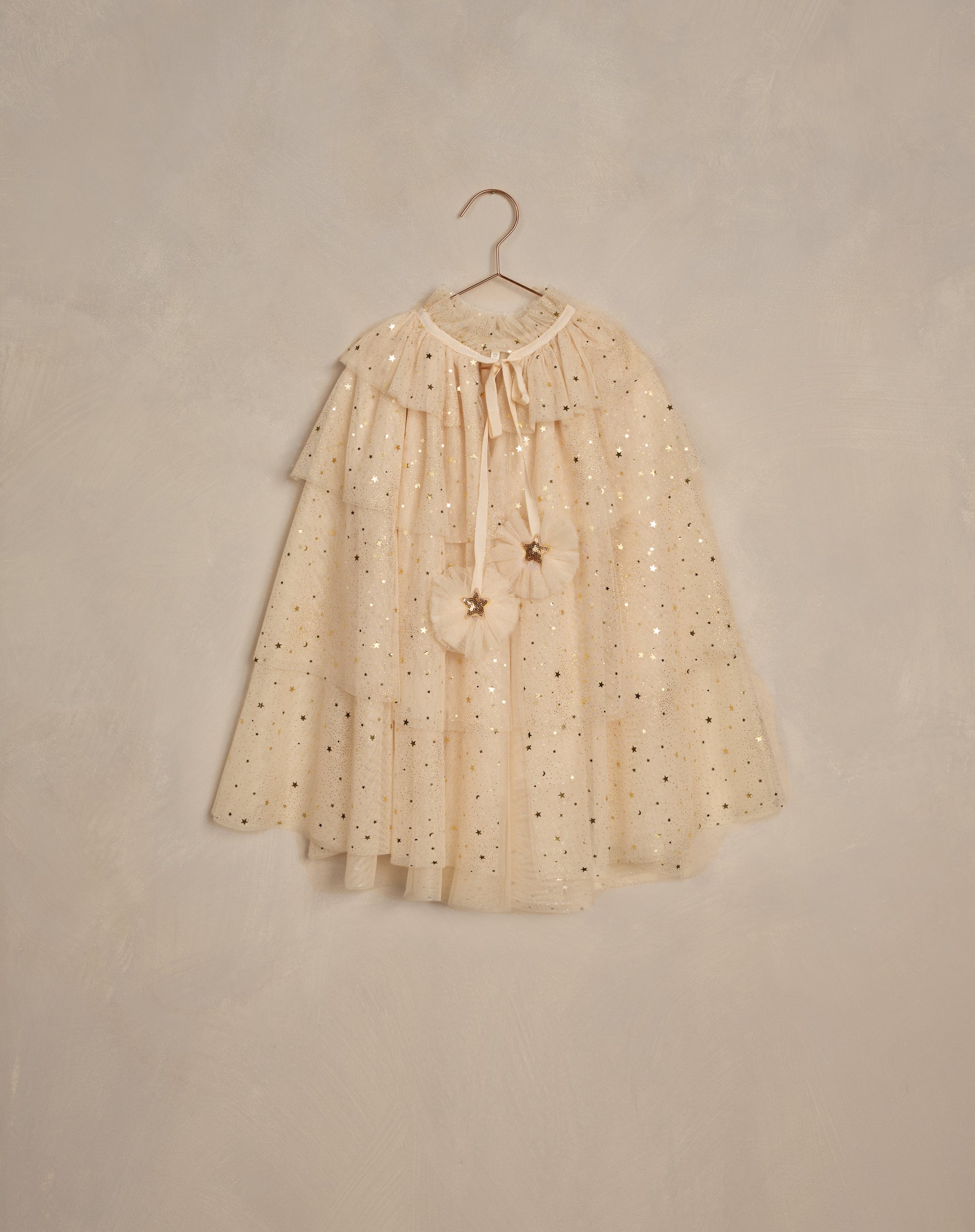 Noralee Tulle Cape - Champagne Stars