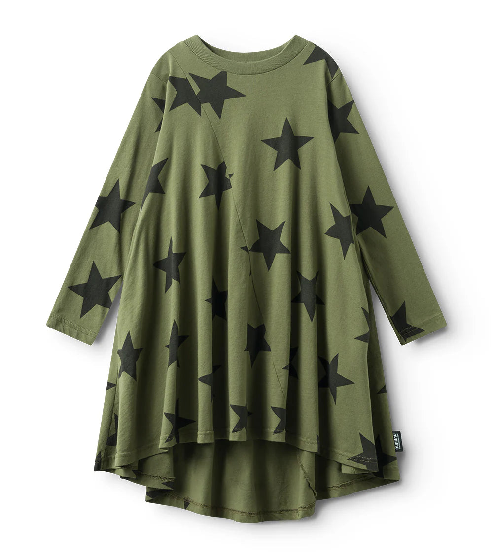 Nununu Star 360 Dress - Olive