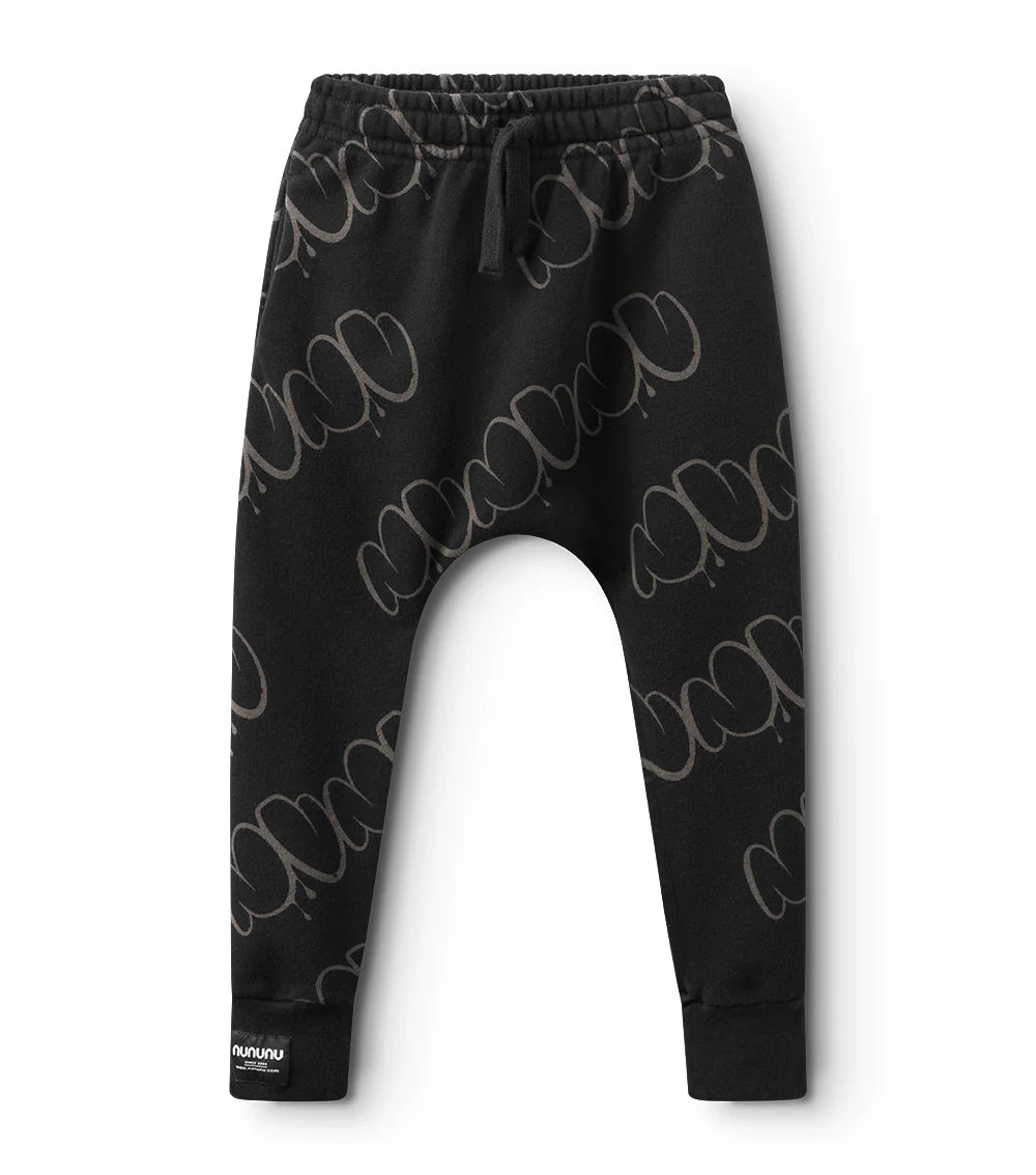 Nununu Bubbly Nununu Baggy Pants - Black