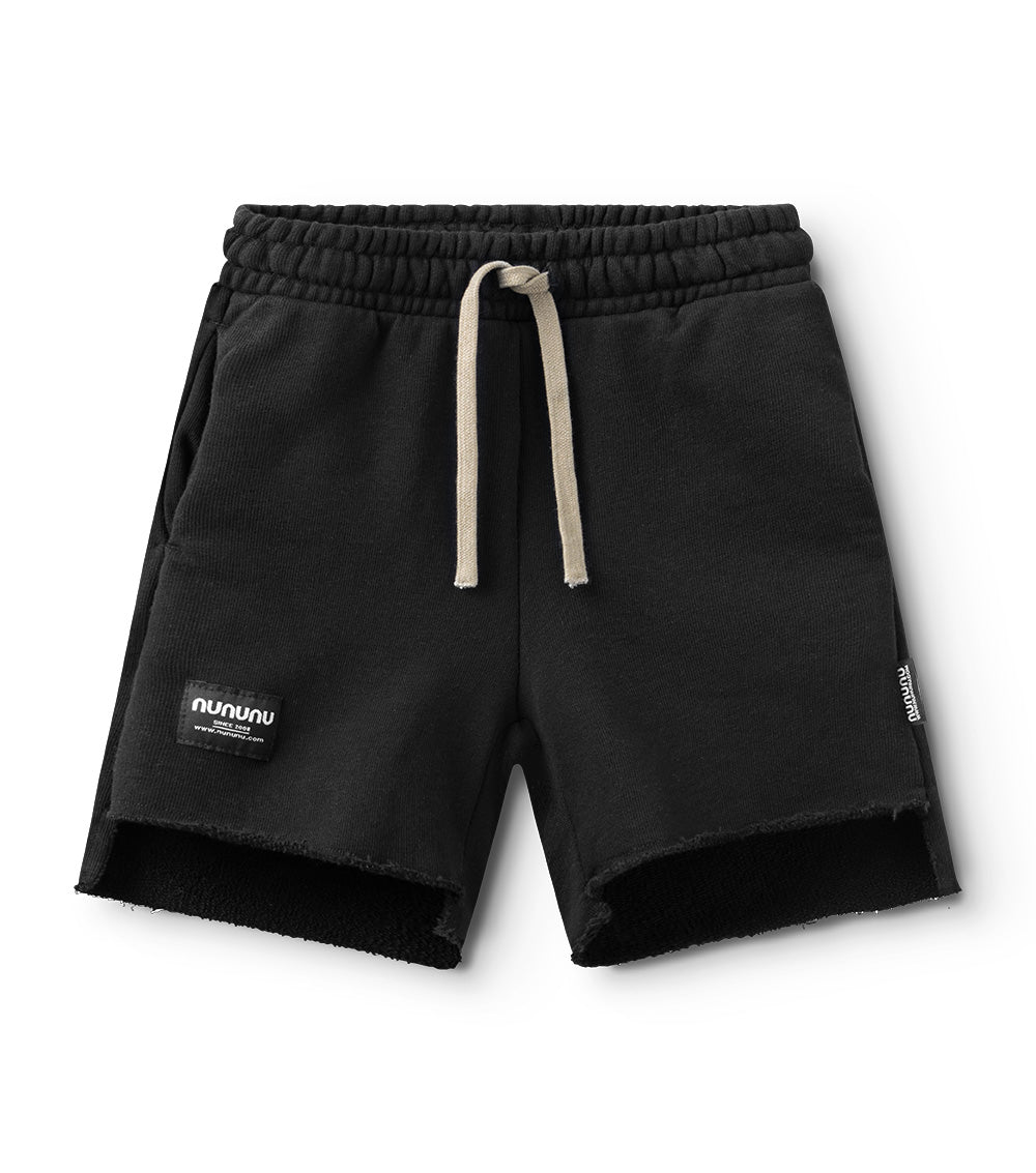 Nununu Unbalanced Sweatshorts - Black