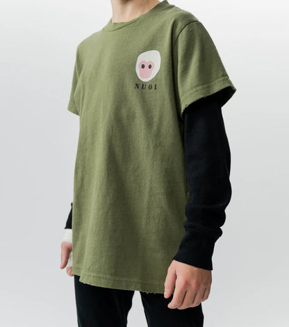 Nununu Monkey Around Shirt - Olive