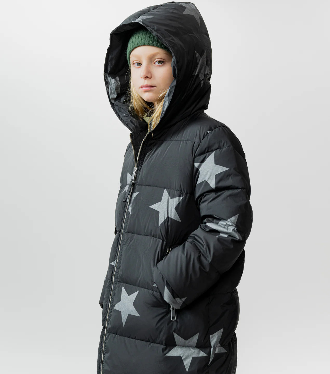 Nununu Mega Star Down Coat - Black