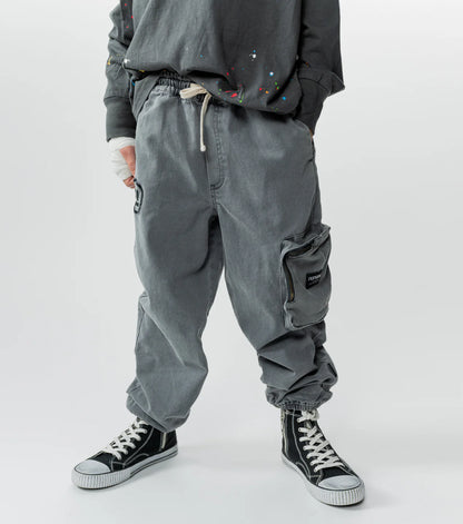 Nununu Smile Cargo Pants - Graphite