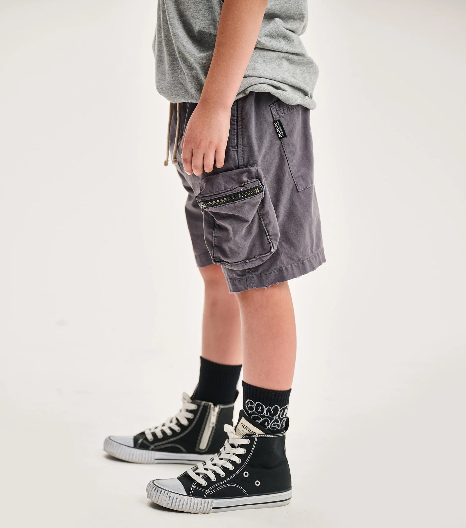 Nununu Summer Cargo Shorts - Graphite