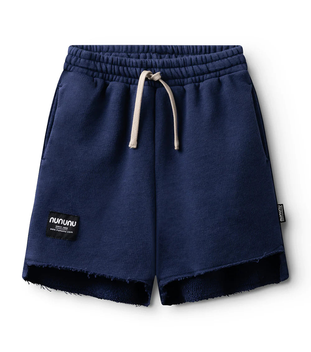 Nununu Unbalanced Shorts - Indigo