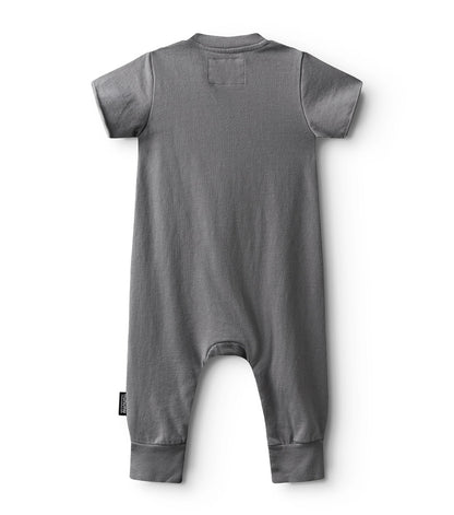 Nununu Rawk Playsuit - Concrete